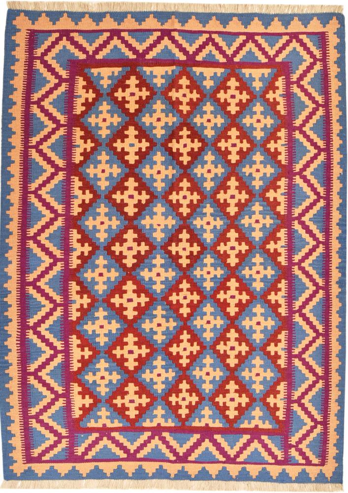 Persian Rug Kilim Fars 209x149 209x149, Persian Rug Woven by hand