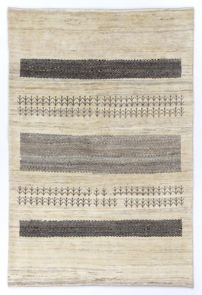 Persian Rug Persian Gabbeh Kashkuli 214x139 214x139, Persian Rug Knotted by hand