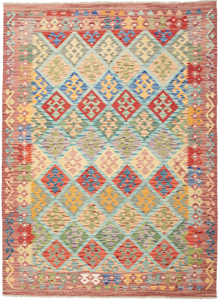 Afghaans tapijt Kilim  Afghan 232x169 232x169, Perzisch tapijt Handgeweven