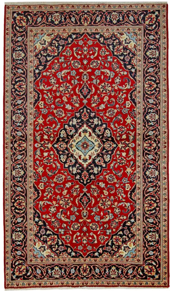 Persisk tæppe Keshan 245x144 245x144, Persisk tæppe Knyttet i hånden