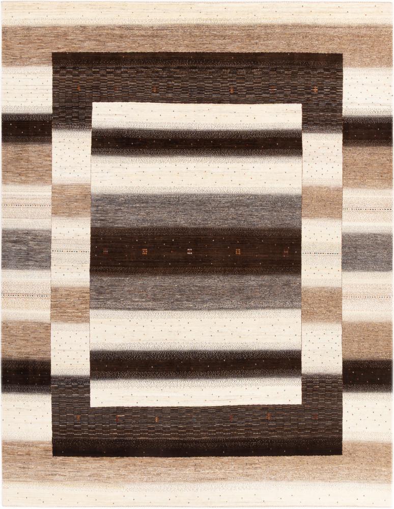 Persian Rug Persian Gabbeh Loribaft Atash 12'3"x9'6" 12'3"x9'6", Persian Rug Knotted by hand