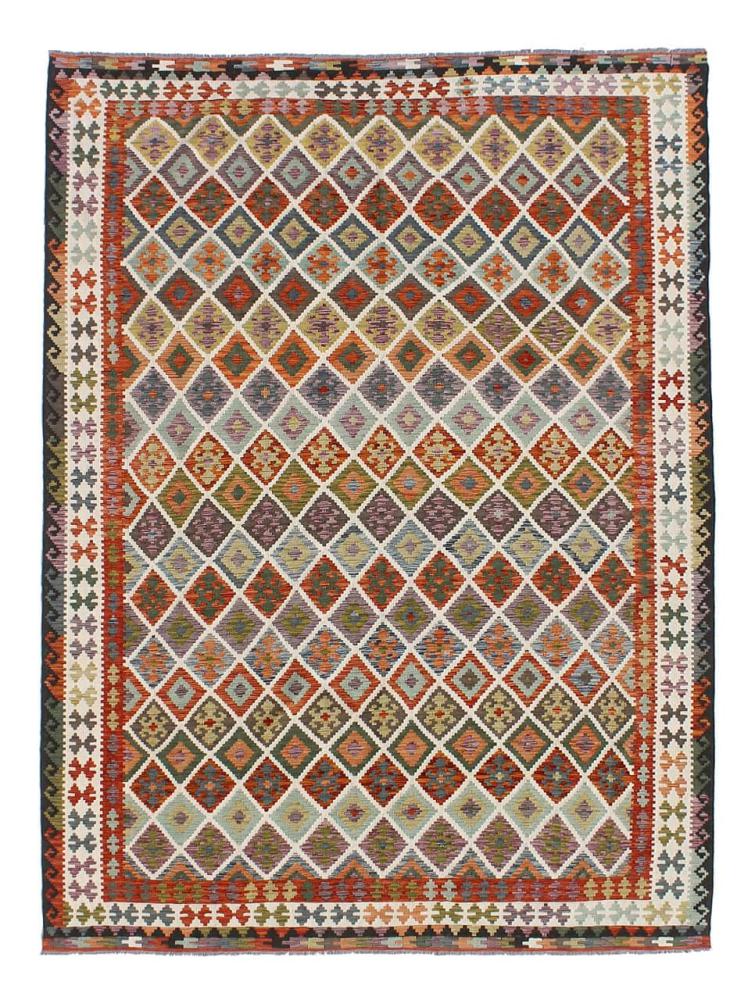 Dywan afgański Kilim Afghan 398x307 398x307, Dywan perski Ręcznie tkane
