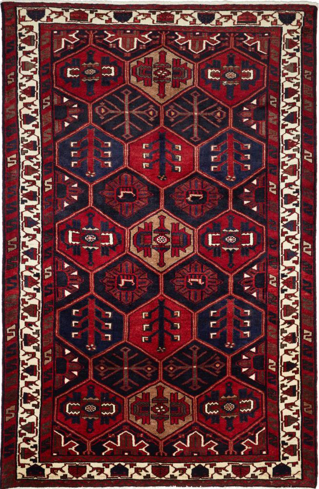 Persian Rug Persian Gabbeh Loribaft 267x173 267x173, Persian Rug Knotted by hand