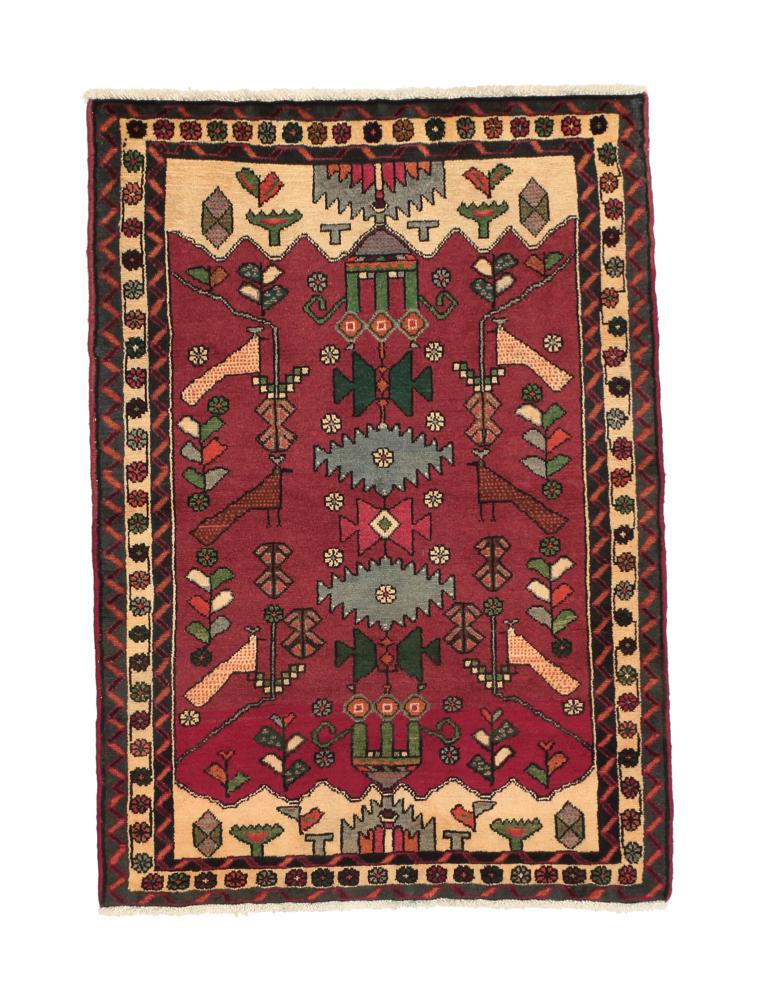 Persian Rug Hamadan 141x99 141x99, Persian Rug Knotted by hand