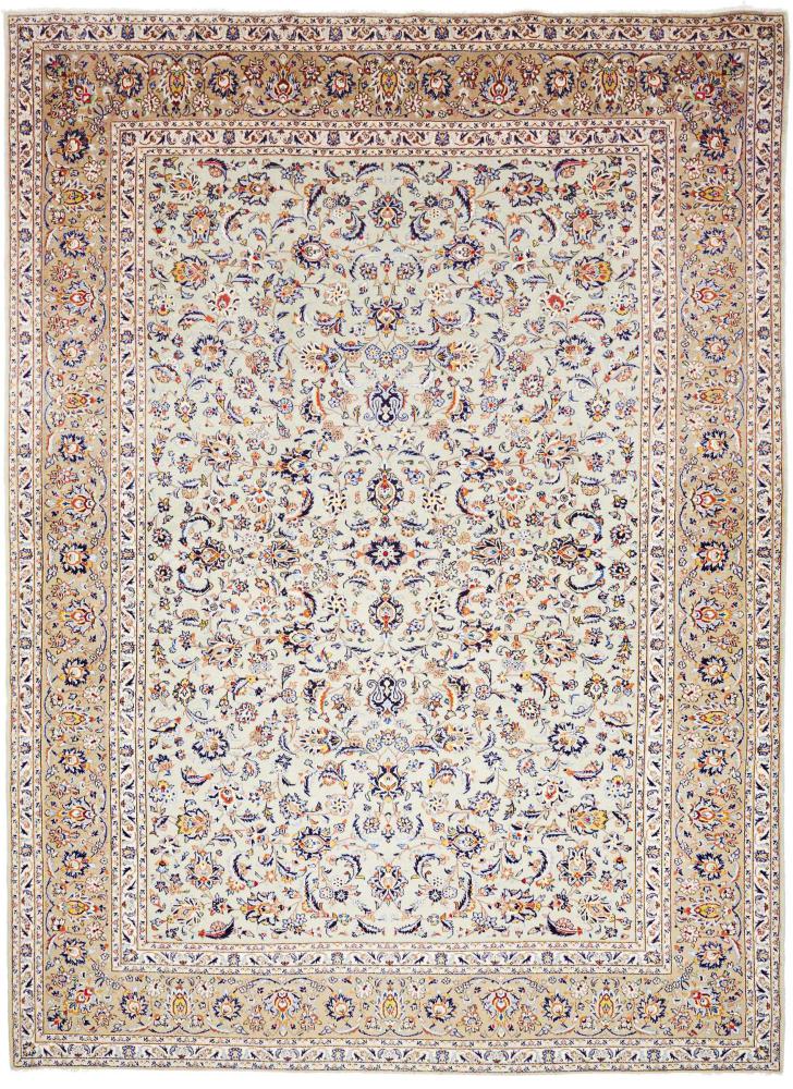 Tapis persan Kashan 381x278 381x278, Tapis persan Noué à la main