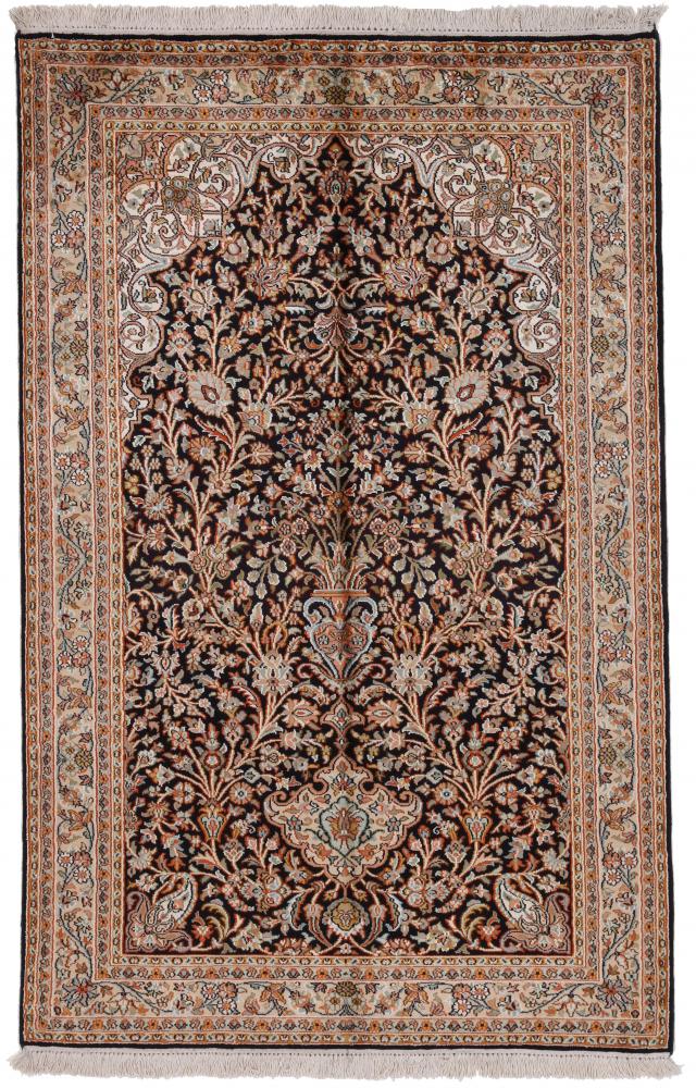 Tapete indiano Kashmir Seda 155x98 155x98, Tapete persa Atado à mão