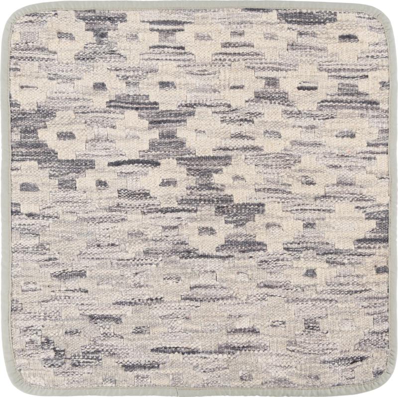 Afghan rug Kilim Afghan Cushion Cover 45x45 45x45, Persian Rug Knotted by hand