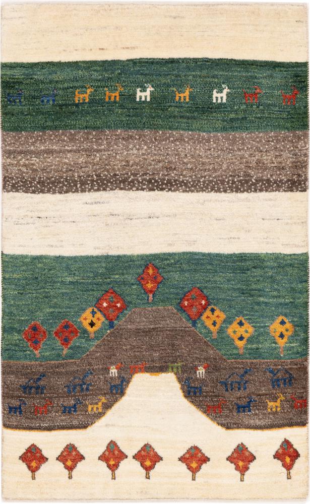 Persisk matta Persisk Gabbeh Zagros 134x84 134x84, Persisk matta Knuten för hand