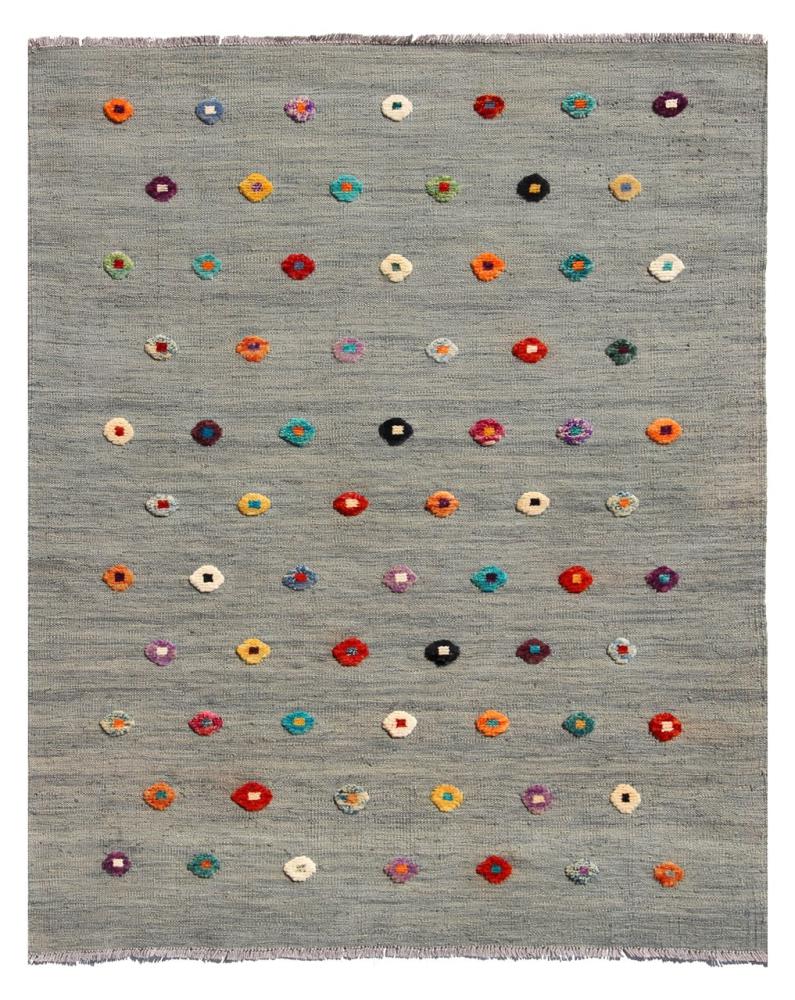 Alfombra afgana Kilim Afghan Nimbaft Edition 169x126 169x126, Alfombra persa Tejido a mano