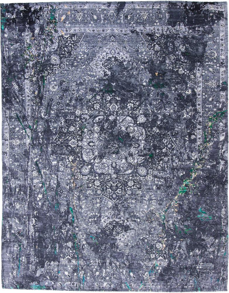 Tapete indiano Sadraa 302x242 302x242, Tapete persa Atado à mão