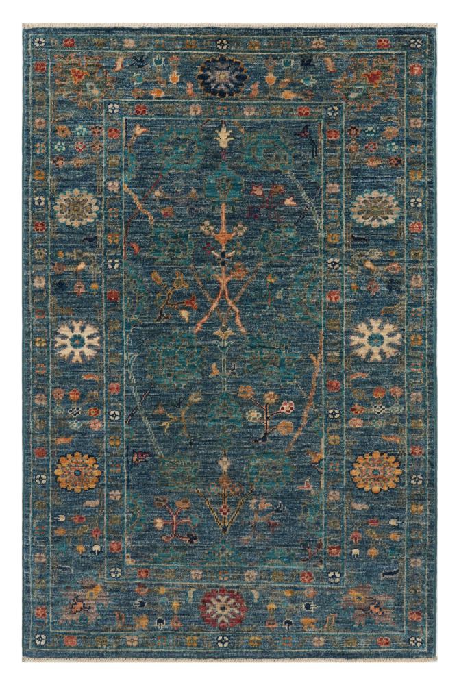 Pakistanischer Teppich Ziegler Farahan 121x80 121x80, Perserteppich Handgeknüpft