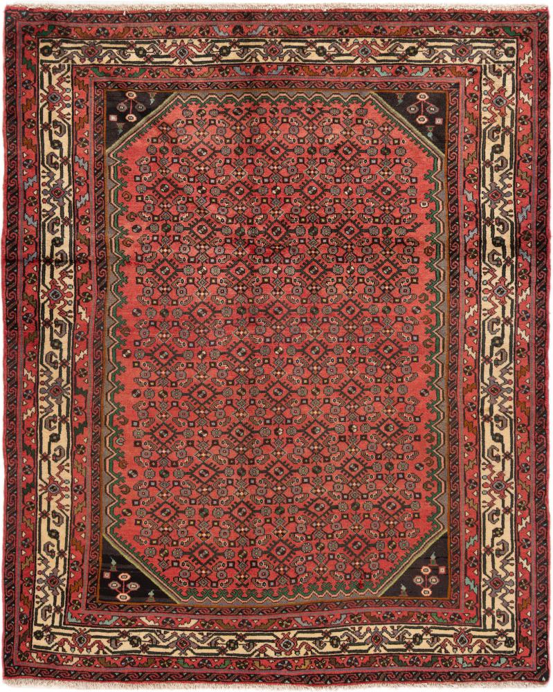 Περσικό χαλί Enjelos 185x150 185x150, Περσικό χαλί Οι κόμποι έγιναν με το χέρι