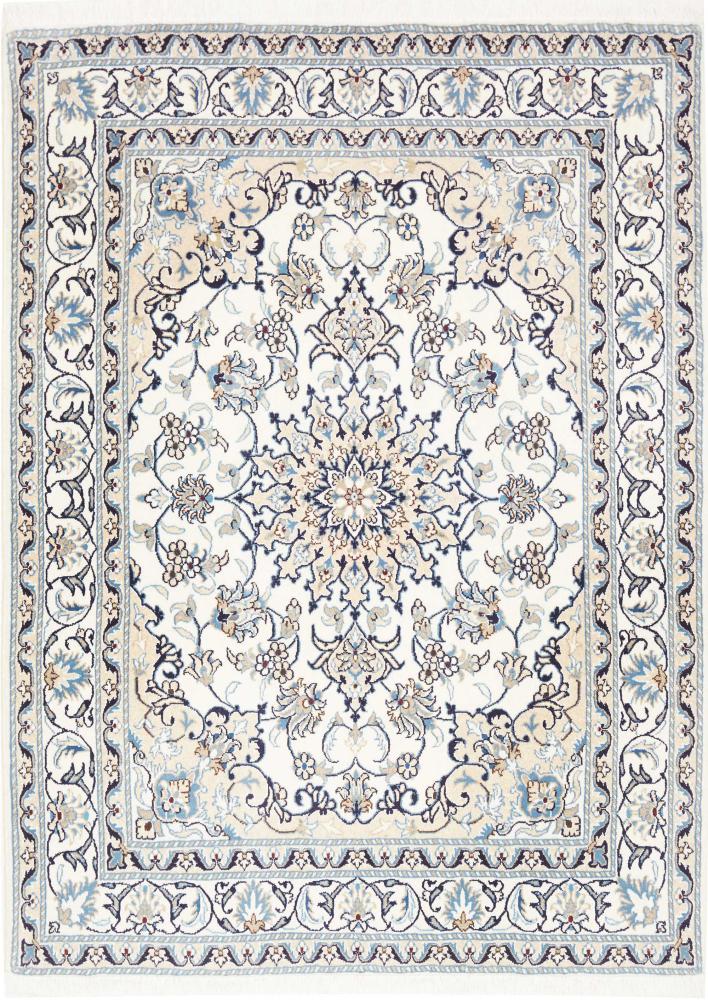 Persian Rug Nain 196x147 196x147, Persian Rug Knotted by hand