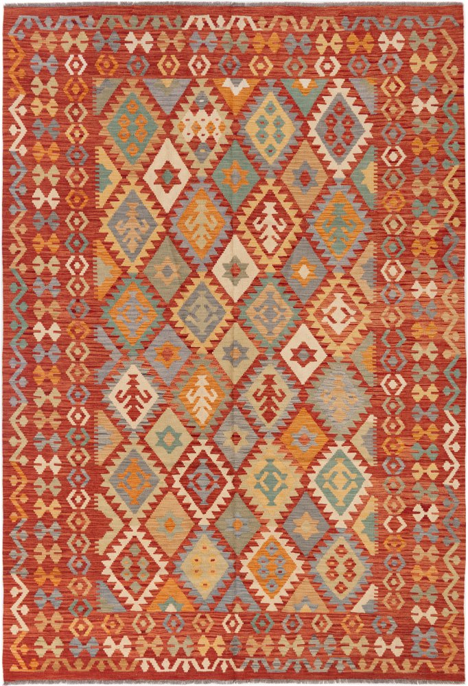 Afgański dywan Kilim Afghan 299x208 299x208, Dywan perski Ręcznie tkany