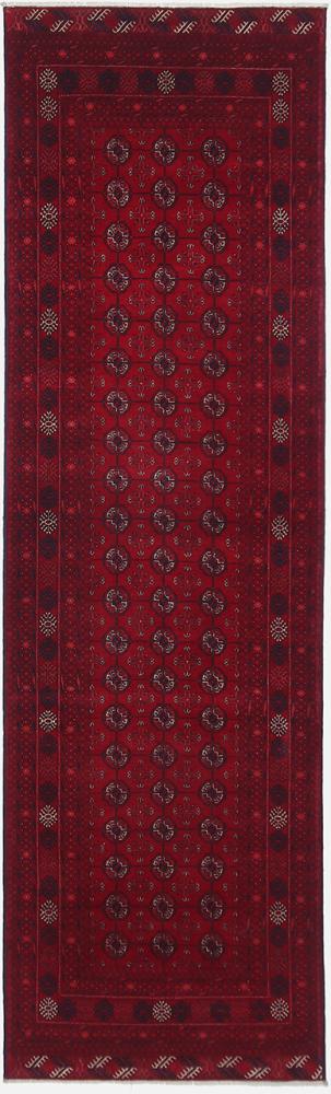 Afghan rug Afghan Mauri 303x87 303x87, Persian rug Hand-knotted