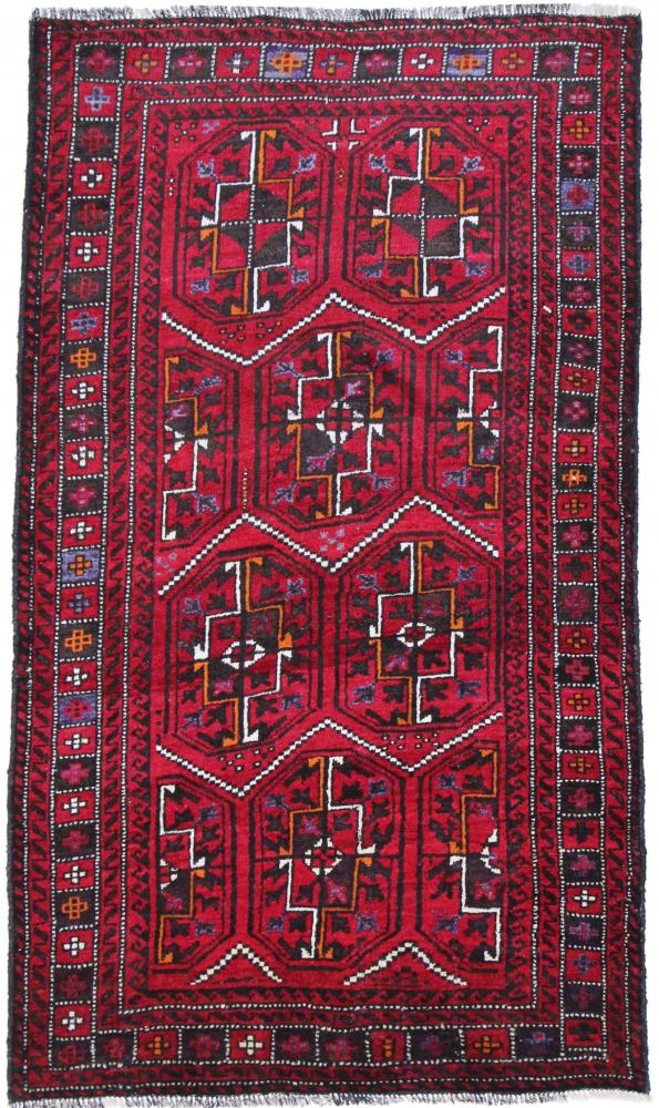 Tapete persa Balúchi 193x111 193x111, Tapete persa Atado à mão