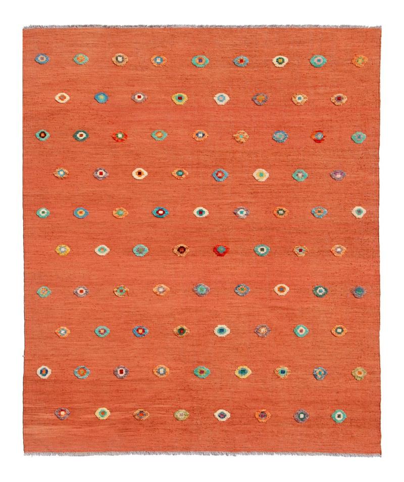 Alfombra afgana Kilim Afghan Nimbaft Edition 221x173 221x173, Alfombra persa Tejido a mano