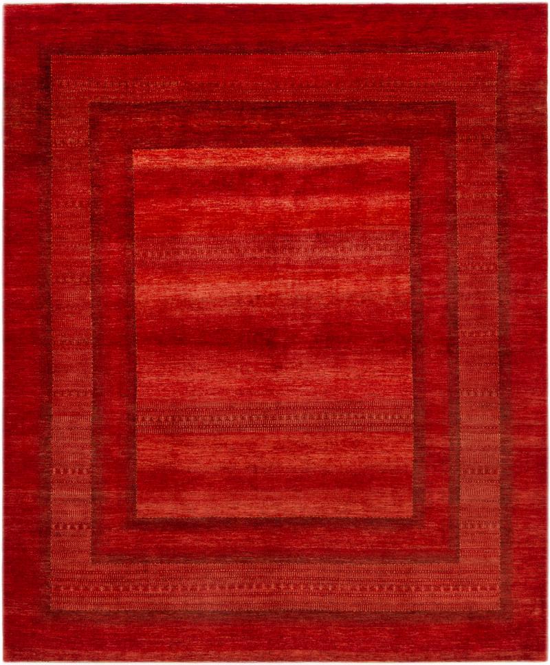 Tapis persan Persan Gabbeh Loribaft Atash 366x306 366x306, Tapis persan Noué à la main
