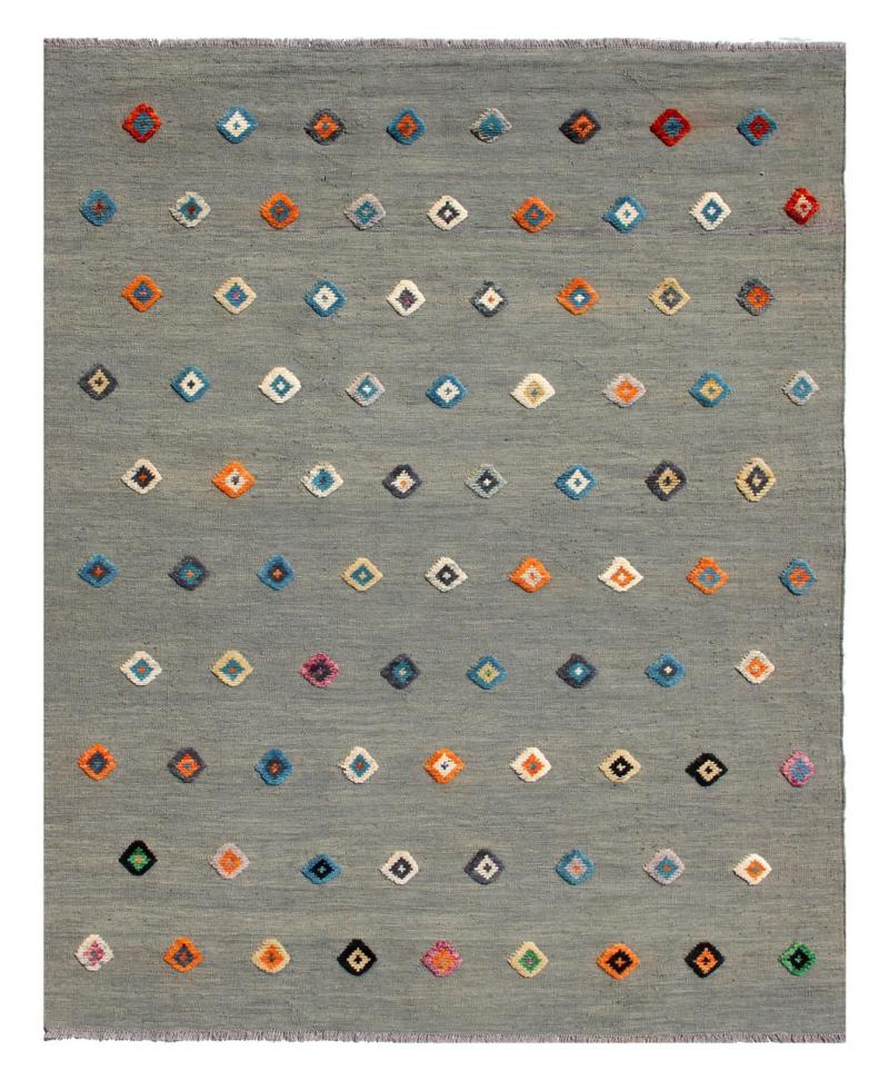 Alfombra afgana Kilim Afghan Nimbaft Edition 225x176 225x176, Alfombra persa Tejido a mano