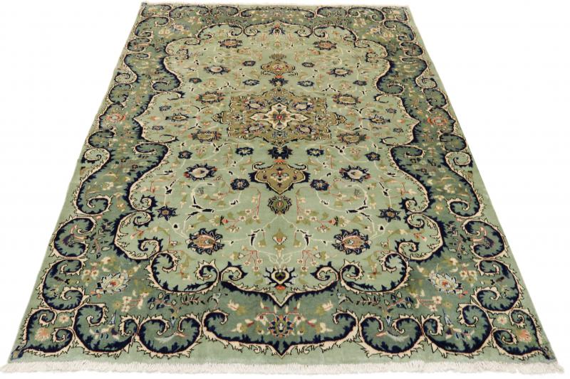 Tapete persa Keshan 343x245 343x245, Tapete persa Atado à mão