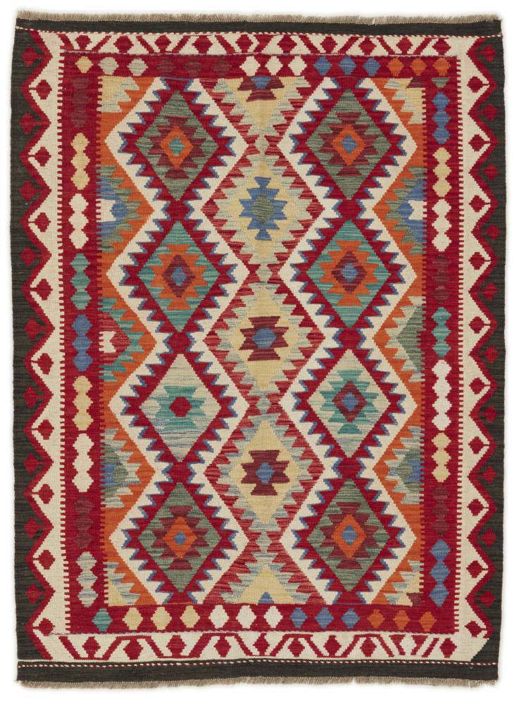 Tapis afghan Kilim Afghan 180x137 180x137, Tapis persan Tissé à la main