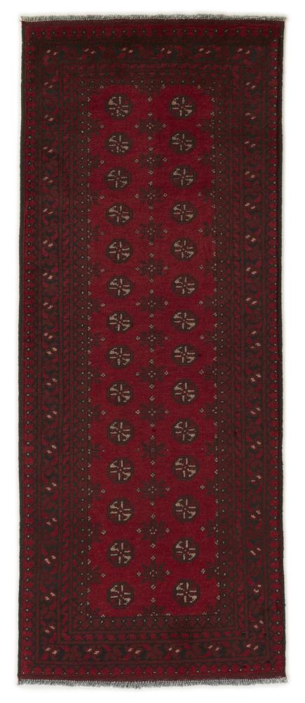 Alfombra afgana Afghan Akhche 199x79 199x79, Alfombra persa Anudado a mano
