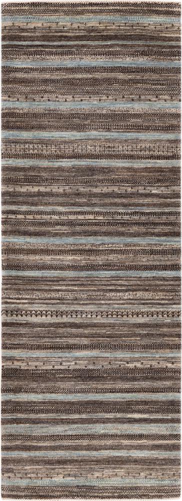 Tapis persan Persan Gabbeh Loribaft Natura 215x76 215x76, Tapis persan Noué à la main