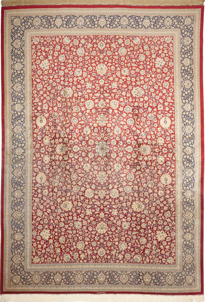 Persian Rug Qum Silk 353x245 353x245, Persian Rug Knotted by hand