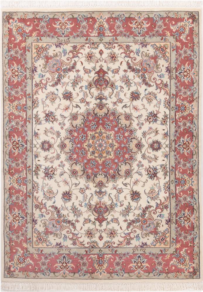 Persisk tæppe Tabriz 50Raj 204x148 204x148, Persisk tæppe Knyttet i hånden