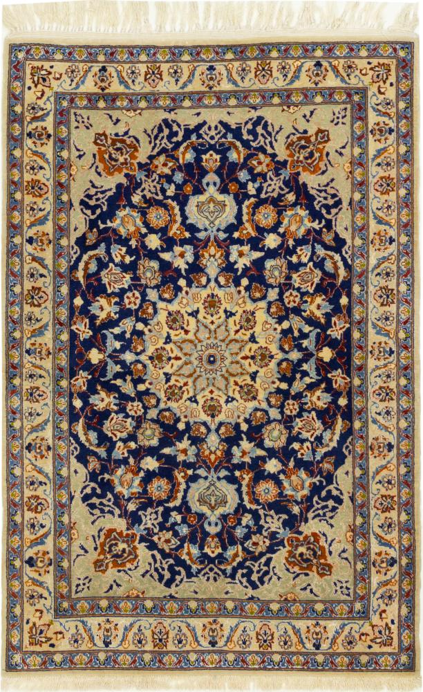 Persisk tæppe Isfahan 94x64 94x64, Persisk tæppe Knyttet i hånden