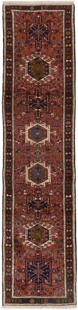 Persian Rug Meshkin 9'7"x2'4" 9'7"x2'4", Persian Rug Knotted by hand