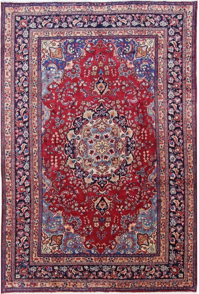 Persisk tæppe Mashhad 285x192 285x192, Persisk tæppe Knyttet i hånden