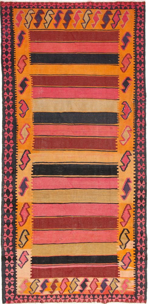 Tapete persa Kilim Fars Azerbaijan Antigo 352x170 352x170, Tapete persa Tecido à mão