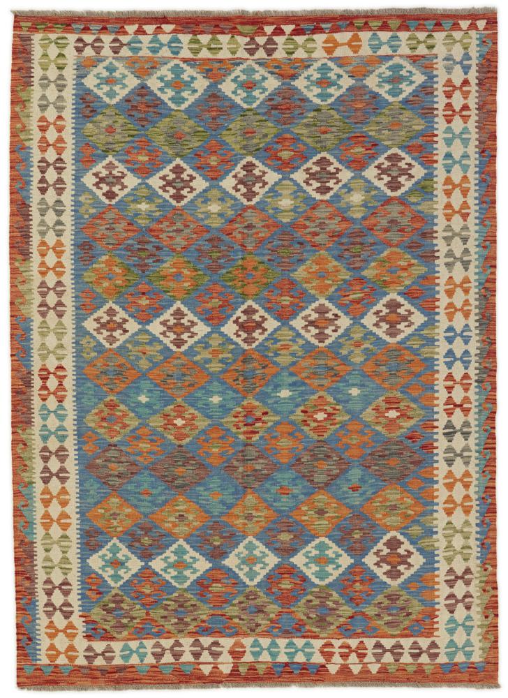 Afgán szőnyeg Kilim Afgán 241x176 241x176, Perzsa szőnyeg szőttesek