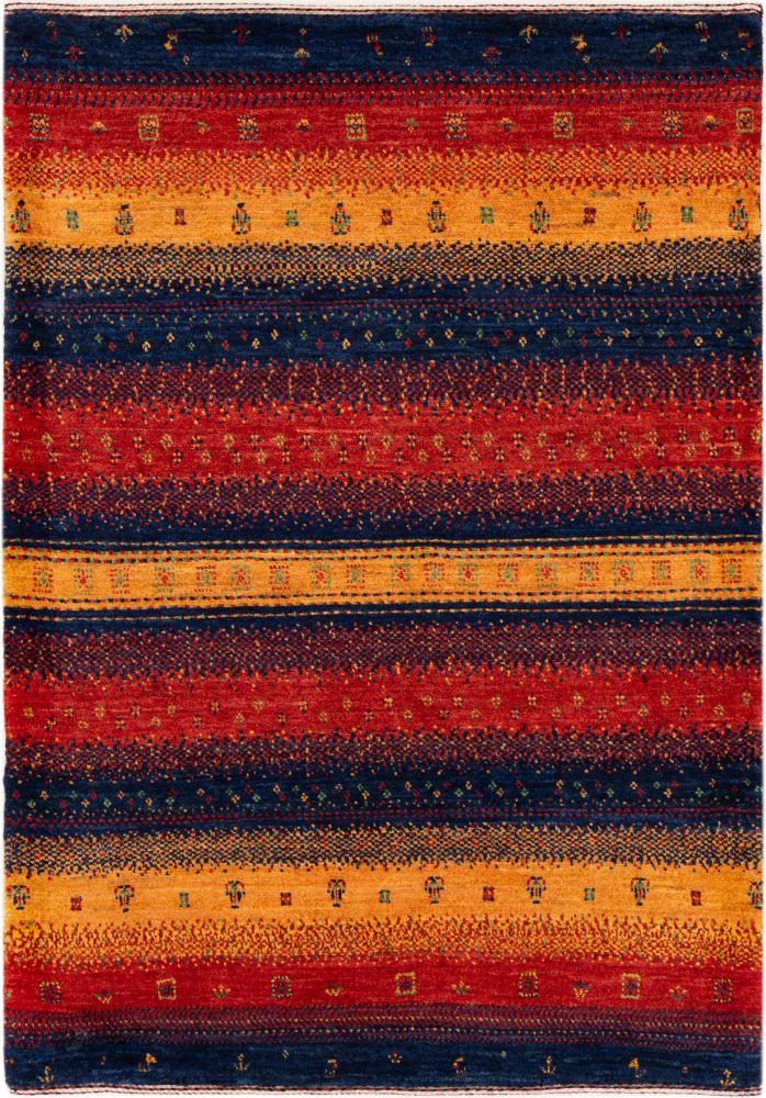 Tapis persan Perser Gabbeh Loribaft Essence 119x84 119x84, Tapis persan Noué à la main