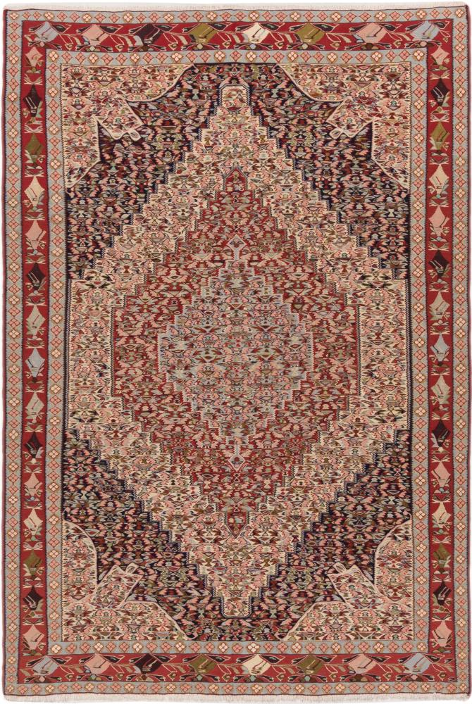 Tapete persa Kilim Senneh 292x196 292x196, Tapete persa Atado à mão