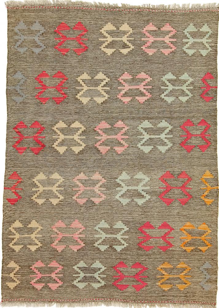 Tapete afegão Kilim Afegão 144x105 144x105, Tapete persa Tecido à mão