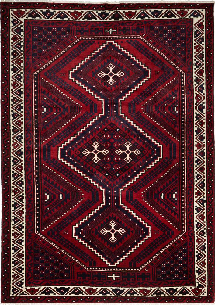 Tapis persan Persan Gabbeh Loribaft 311x221 311x221, Tapis persan Noué à la main