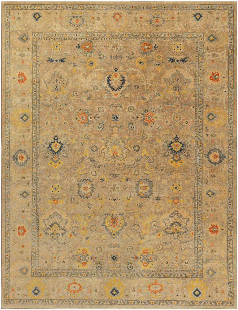 Indischer Teppich Sadraa 366x274 366x274, Perserteppich Handgeknüpft