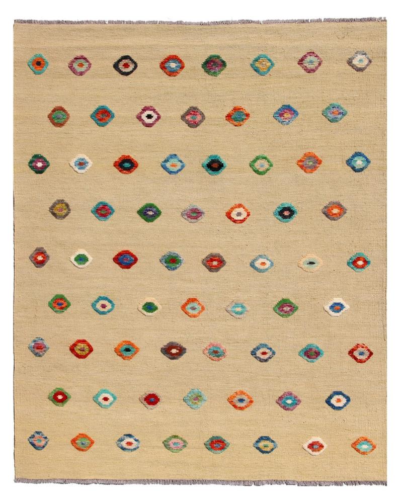 Alfombra afgana Kilim Afghan Nimbaft Edition 198x151 198x151, Alfombra persa Tejido a mano