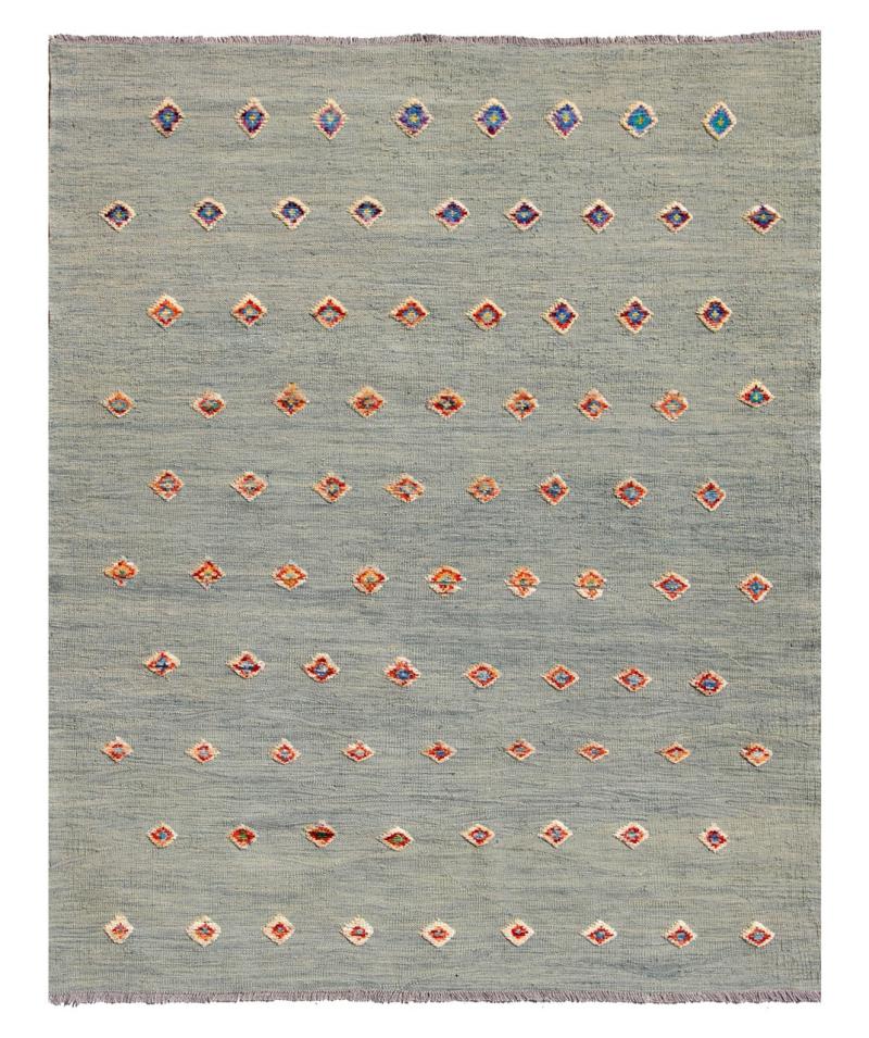 Alfombra afgana Kilim Afghan Nimbaft Edition 198x154 198x154, Alfombra persa Tejido a mano