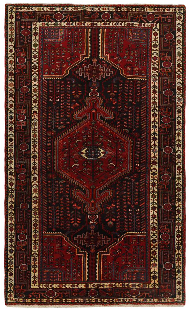 Persian Rug Tuyserkan 8'4"x5'1" 8'4"x5'1", Persian Rug Knotted by hand