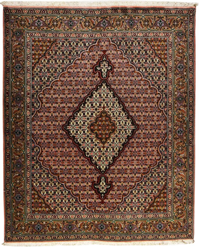 Tapete persa Tabriz 40Raj 189x154 189x154, Tapete persa Atado à mão