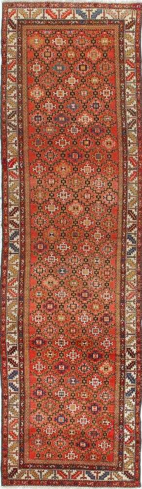 Περσικό χαλί Malayer πολύτιμα λόγω παλαιότητας 411x111 411x111, Περσικό χαλί Οι κόμποι έγιναν με το χέρι