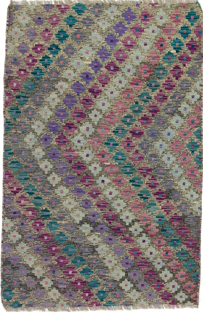 Tapete afegão Kilim Afegão 122x81 122x81, Tapete persa Tecido à mão