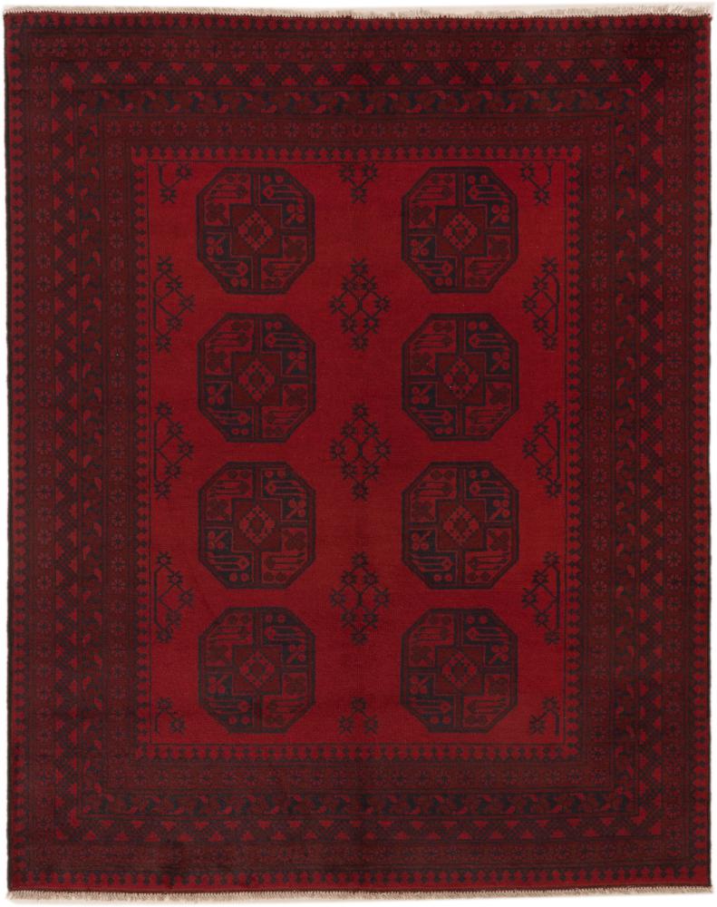 Tapete afegão Afegão Akhche 191x154 191x154, Tapete persa Atado à mão