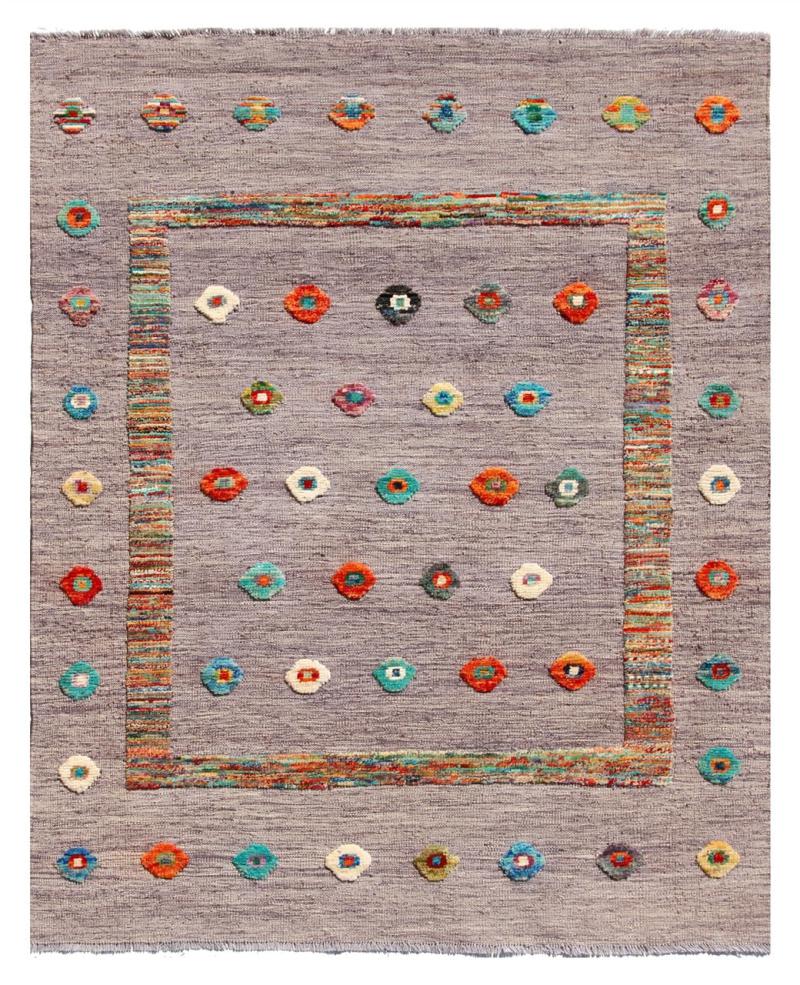 Alfombra afgana Kilim Afghan Nimbaft Edition 197x154 197x154, Alfombra persa Tejido a mano