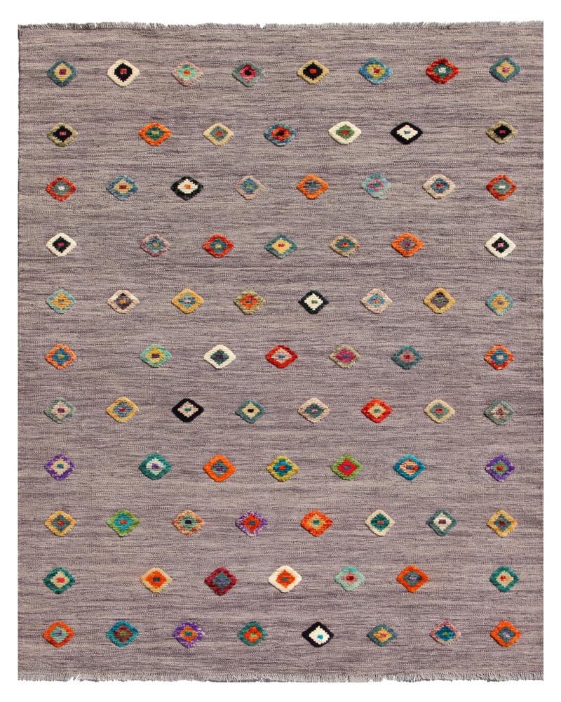 Alfombra afgana Kilim Afghan Nimbaft Edition 196x150 196x150, Alfombra persa Tejido a mano