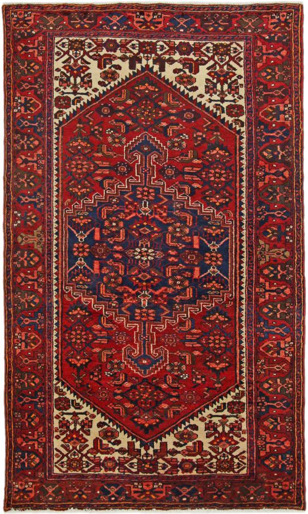 Persian Rug Hamadan 211x127 211x127, Persian Rug Knotted by hand