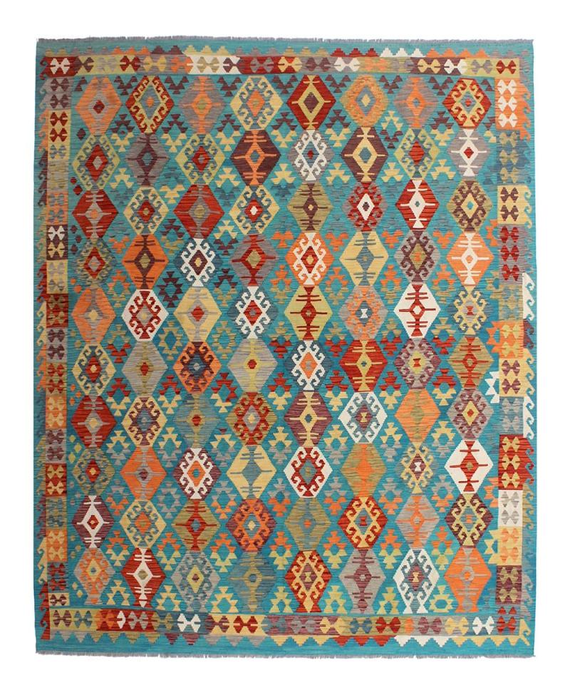 Alfombra afgana Kilim Afghan 291x258 291x258, Alfombra persa Tejido a mano